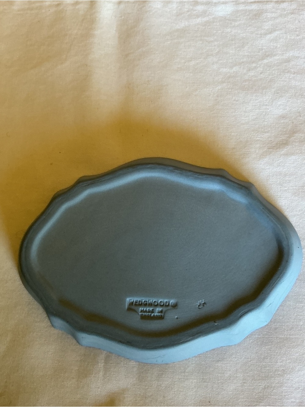 Wedgwood Blue Jasperware World Cruise 1988 Decorative Dish - Picture 2 of 3